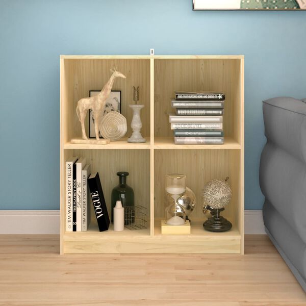 vidaXL Servantă, 70x33x76 cm, lemn masiv de pin