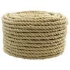 vidaXL Sfoară de Barcă 12 mm 50 m natural