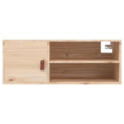 vidaXL Dulapuri de perete, 2 buc., 80x30x30 cm, lemn masiv de pin