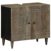 vidaXL Dulap pentru chiuveta de baie, 62x33x58 cm, lemn masiv de mango