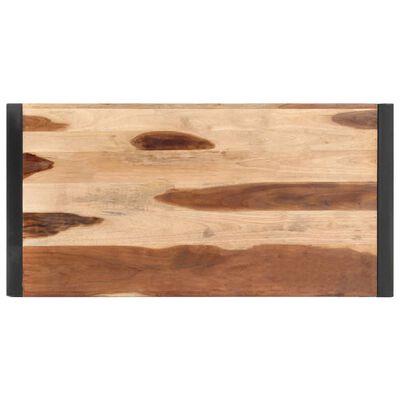 vidaXL Masă de sufragerie, 120x60x75 cm, lemn masiv finisaj sheesham