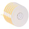 vidaXL Bandă din spumă autoadezivă 5 pcs Alb 20mm x 10m Spumă CR