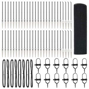 vidaXL St&acirc;lp de gard. Gri