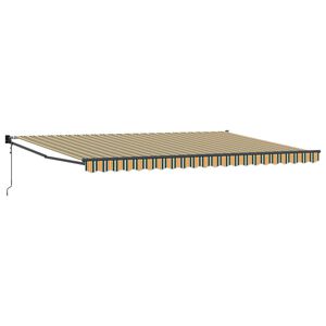 vidaXL Cortina Retractabilă Multicolour 500 &times; 300 cm