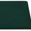 vidaXL Tăblie de Pat pentru Perete 12 pcs Verde &icirc;nchis 30 x 30 cm