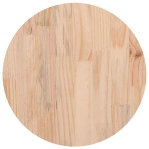 vidaXL Blat de masă, &Oslash;40x2,5 cm, lemn masiv de pin
