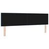 vidaXL Tăblie cap cu headboard albastru 180 cm Piele artificială