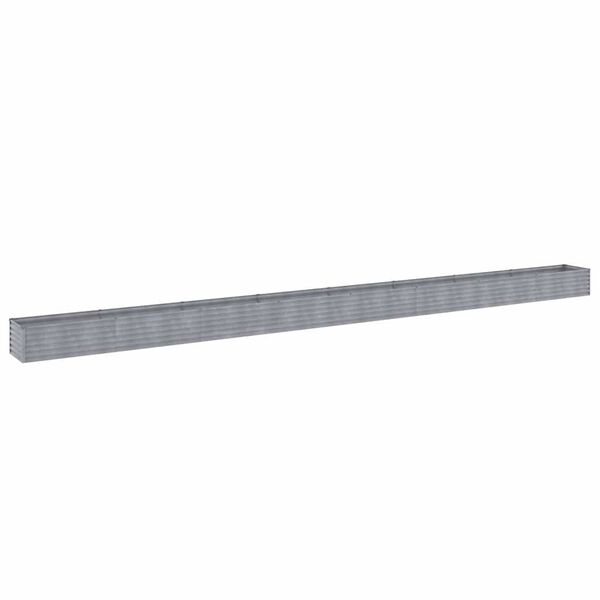 vidaXL Strat &icirc;nălțat de grădină, 770x50x36 cm, oțel corten