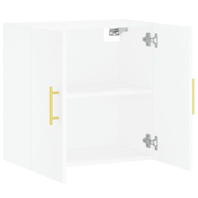 vidaXL Dulap de perete, alb, 60x31x60 cm, lemn compozit