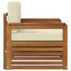 vidaXL Set de canapele de exterior Lemn de acacia solid și poliester