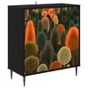 vidaXL Bufet ZAANDAM Stejar Negru 69 x 33 x 76 cm Lemn prelucrat
