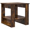 vidaXL Masă de cafea Stejar fumuriu 51 x 50 x 50 cm Lemn prelucrat