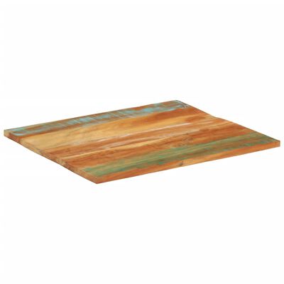 vidaXL Blat masă dreptunghiular 70x80 cm lemn masiv reciclat 25-27 mm