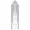 vidaXL Perete gabion cu capace, 900 x 30 x 100 cm, oțel galvanizat