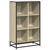 vidaXL Bibliotecă, stejar Sonoma, 65,5x33x107,5 cm, PAL
