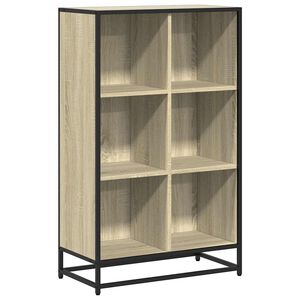 vidaXL Bibliotecă, stejar Sonoma, 65,5x33x107,5 cm, PAL