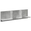 vidaXL Dulap de perete, gri beton, 100x16,5x30 cm, lemn prelucrat