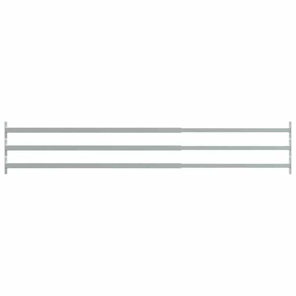 vidaXL Bare de siguranță fereastră reglabile, 3 buc., 710-1200 mm