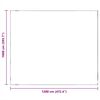 vidaXL Prelata transparenta cu ochiuri 10x12 m polietilena