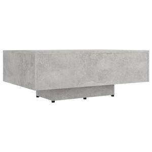 vidaXL Măsuță de cafea, gri beton, 85x55x31 cm, lemn prelucrat