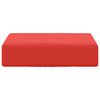 vidaXL Perna de Șezut pentru Exterior Roșu 40 x 40 x 8 cm