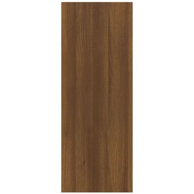 vidaXL Măsuță consolă, stejar maro, 78x30x80 cm, lemn prelucrat