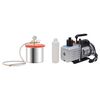 vidaXL Cameră de vid cu pompă &icirc;n 2 trepte, 7,4 L
