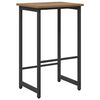 vidaXL Scaun de bar Stejar Artizanal 40 x 32 x 74 cm Lemn prelucrat