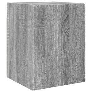 vidaXL Dulap TV de perete Gri Sonoma 30 x 31 x 40 cm Lemn compozit