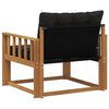 vidaXL Set de canapele de exterior Lemn solid de Acacia și Textilene