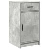 vidaXL Bufet Gri din beton 40 x 40.5 x 75 cm Lemn prelucrat