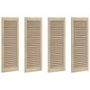 vidaXL Ușă de Dulap cu ușă 4 pcs natural 140.5 x 2 x 59.5 cm