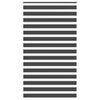 vidaXL Jaluzea tip zebra neagră lățime țesătură 125,9 cm poliester