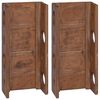 vidaXL Rastel Maro 24 x 13 x 54 cm Lemn masiv de mahon