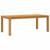 vidaXL Masă de dining 200 x 100 x 75 cm Lemn de stejar masiv natural