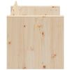 vidaXL Canapea de grădină cu 2 locuri, 134x60x62 cm, lemn masiv de pin