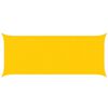 vidaXL P&acirc;nză de umbră Galben 6 x 2,5 m 100% poliester Oxford