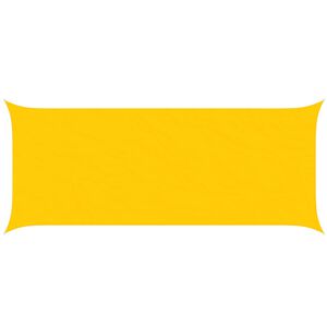 vidaXL P&acirc;nză de umbră Galben 6 x 2,5 m 100% poliester Oxford