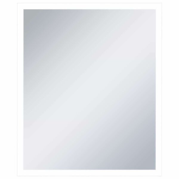 vidaXL Oglindă cu LED de perete pentru baie, 50 x 60 cm