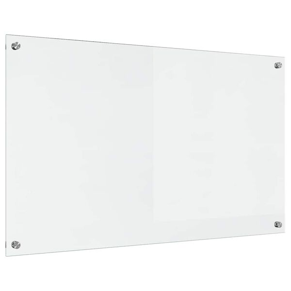 vidaXL Spate de bucătărie Transparent 100 x 60 cm sticlă securizată
