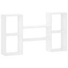 vidaXL Raft de perete Alb 102 x 17 x 59 cm Lemn prelucrat