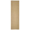 vidaXL Covor din sisal pentru st&acirc;lp de zg&acirc;riat, 100x350 cm