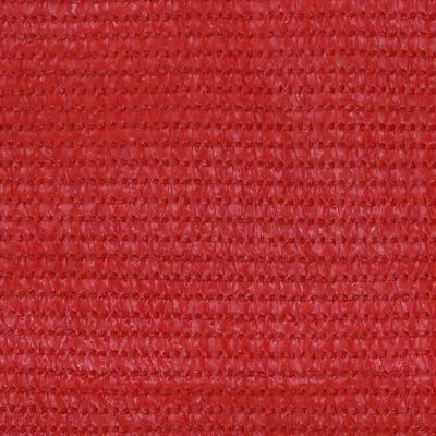 vidaXL Jaluzea tip rulou de exterior, roşu, 80x140 cm, HDPE