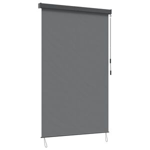 vidaXL Rulou textil Gri deschis 120 x 250 cm Țesătură și Aluminiu