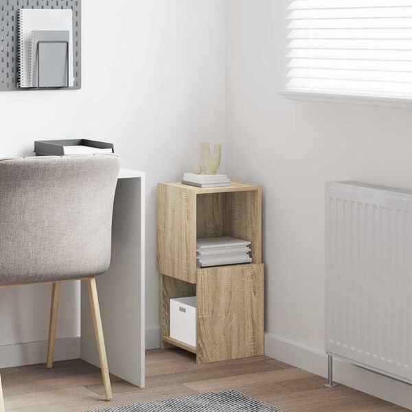 vidaXL Dulap de colț Stejar Sonoma 30,5x30x65cm Lemn compozit