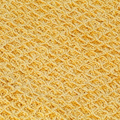 vidaXL Pătură decorativă, galben muștar, 220 x 250 cm, bumbac