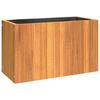 vidaXL Jardinieră de grădină, 59x27,5x35 cm, lemn masiv de acacia