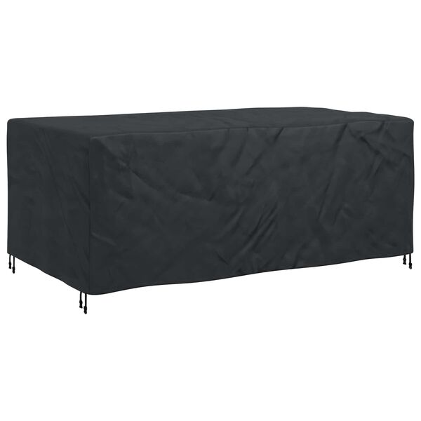 vidaXL Husă pentru mobilă Simplu Negru 240 x 140 x 90 cm 420D