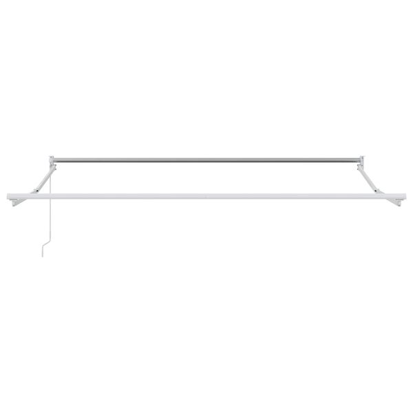 vidaXL Cortina Retractabilă Dungi Portocalie și maro 300 x 250 cm