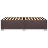 vidaXL Cadru de pat fără saltea, maro &icirc;nchis, 80x200 cm, textil